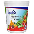 container of jacks fertilizer
